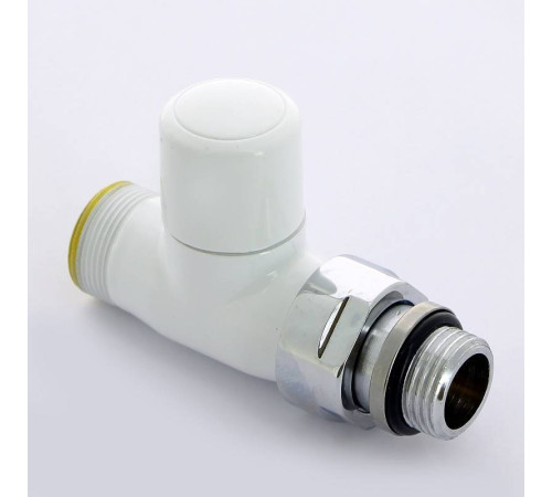 Вентиль обратный Carlo Poletti New-Smart прямой НН 1/2 x M24x19 белый V77610E