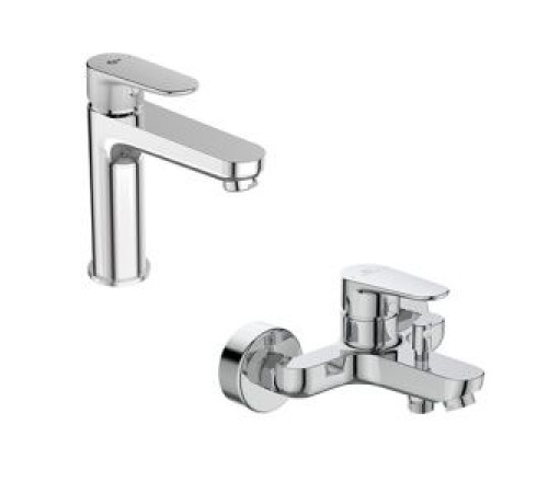 Набор смесителей 2 в 1 Ideal Standard Tyria для раковины и для ванны TM0008
