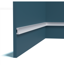 Молдинг Perfect Plus P237-2800 из ударопрочного полимера 38х17х2800 мм 2351