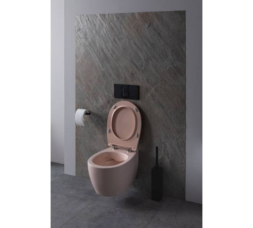 Чаша подвесного унитаза Allen Brau Fantasy розовый 4.11004.SM