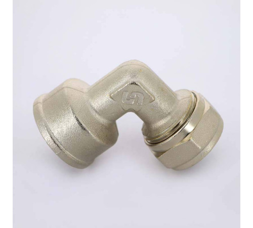 Угольник обжимной Uni-Fitt никелированный 20х3/4 ВР 664N7300