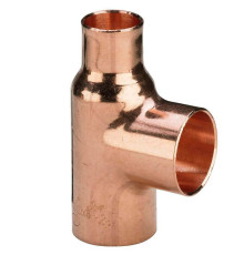 Тройник медный под пайку Viega 22х18х15 мм 105297