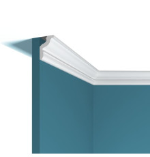 Карниз потолочный Perfect Plus P22 из ударопрочного полимера 2000x70x70 мм P22