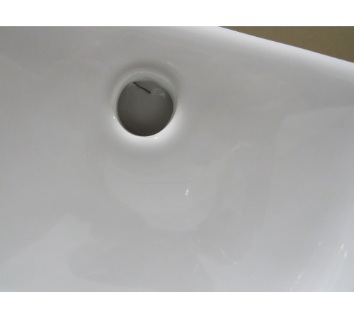 Биде подвесное GSI Nubes 550x350 мм с отверстием под смеситель без крепежа 9665111