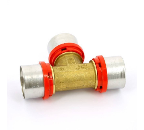 Тройник пресс Tiemme 32х32х32 мм 1650058