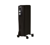 Масляный радиатор Ballu Comfort 7 секций 1500 Вт черный BOH/CL-07BRN