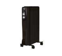 Масляный радиатор Ballu Comfort 9 секций 2000 Вт черный BOH/CL-09BRN