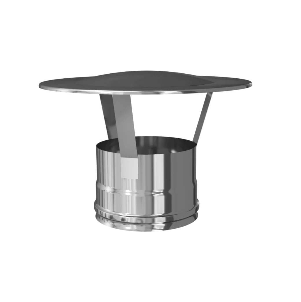 Зонт дымохода Ferrum Зонт-Д 430/0,5 мм 150 мм Af1709