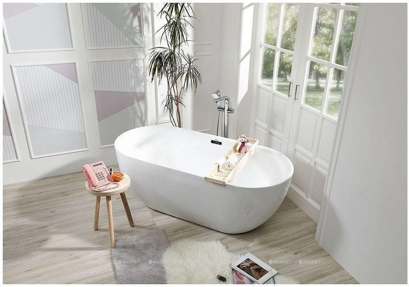 Акриловая ванна Aquanet Delight 170x78 см 00208600