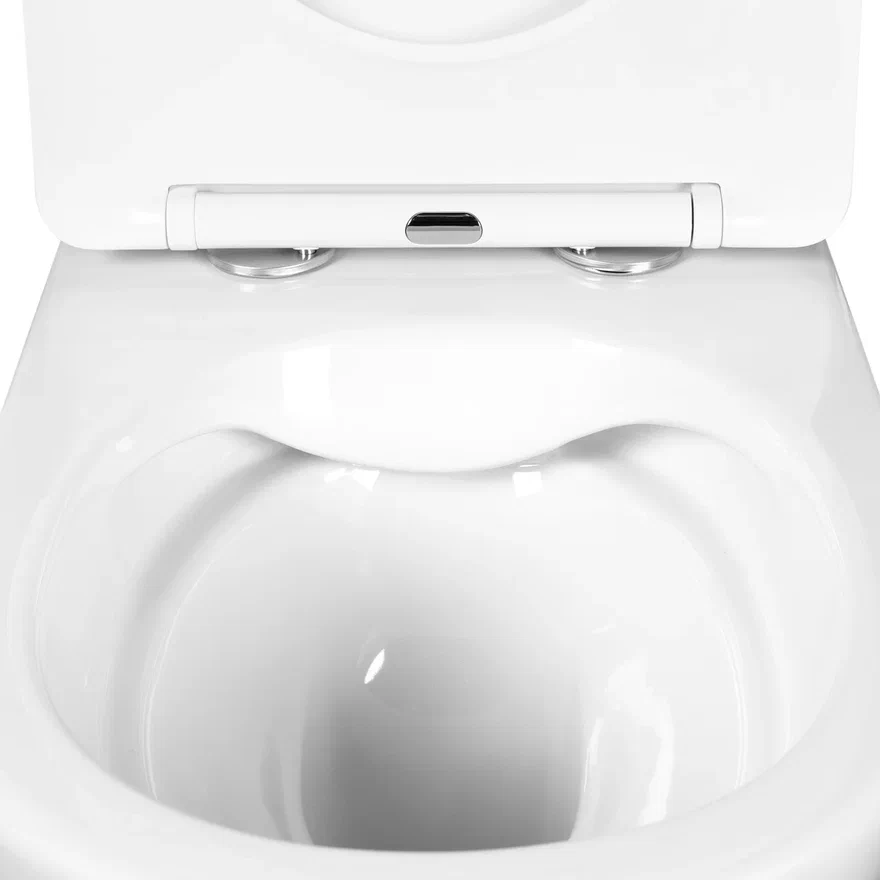 Унитаз подвесной безободковый Aquatek Вега 525х360х320 мм с сиденьем микролифт AQ1905-00