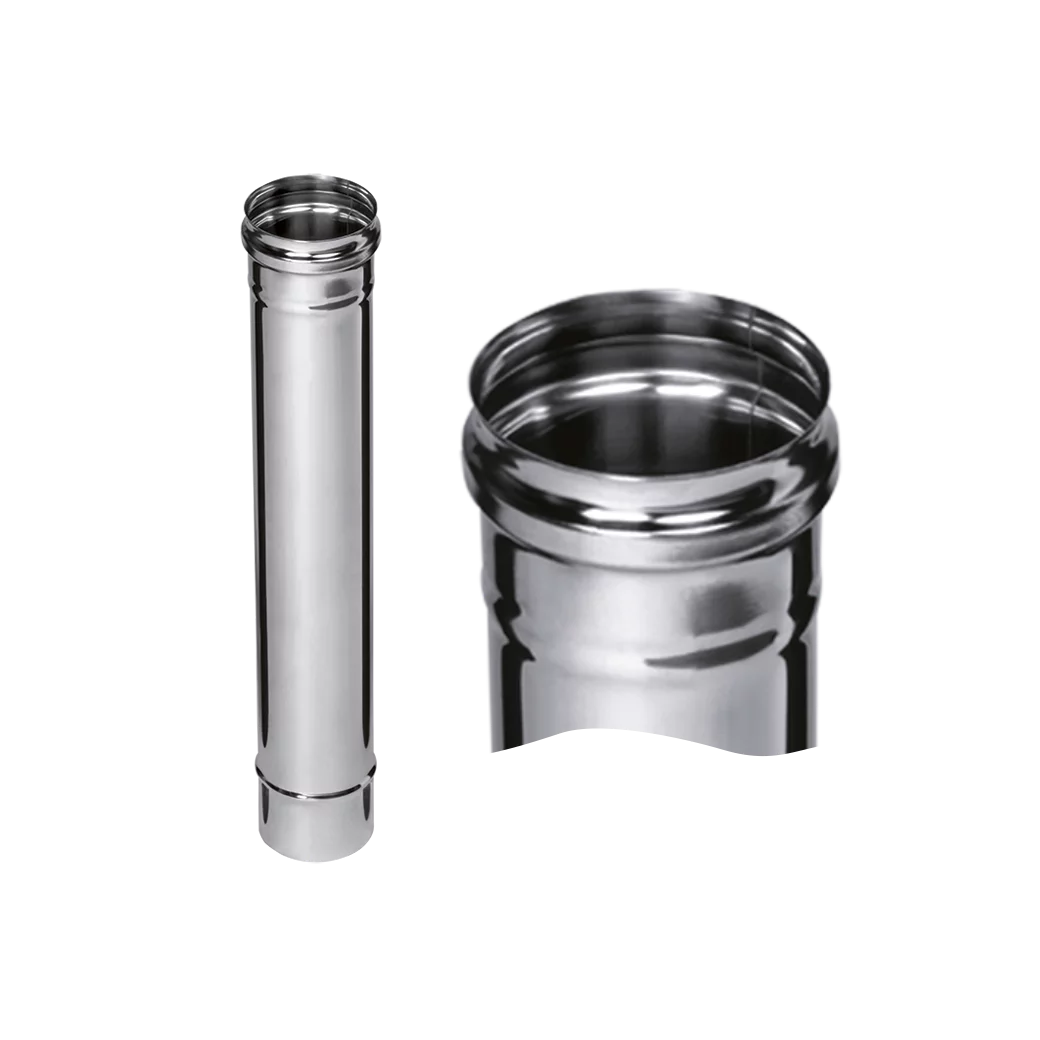 Труба дымохода Ferrum AISI 304 0.8 мм Ø115 мм 0.5 м Af0927