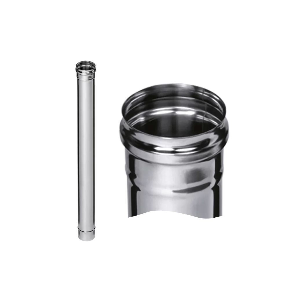 Труба дымохода Ferrum AISI 304 0.8 мм Ø115 мм 1.0 м Af1028