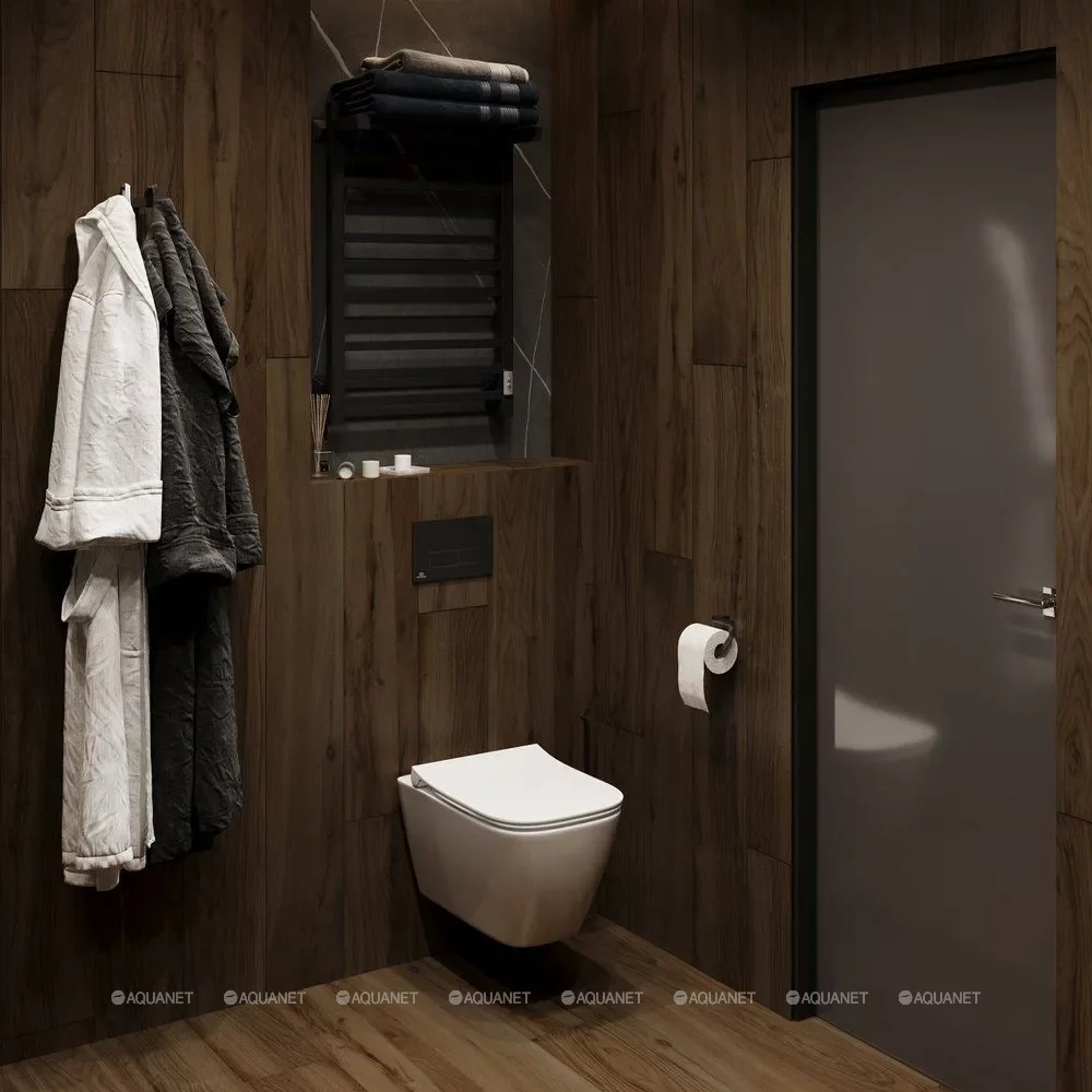 Комплект унитаз подвесной Ideal Standard i.life B с сиденьем микролифт AK0002