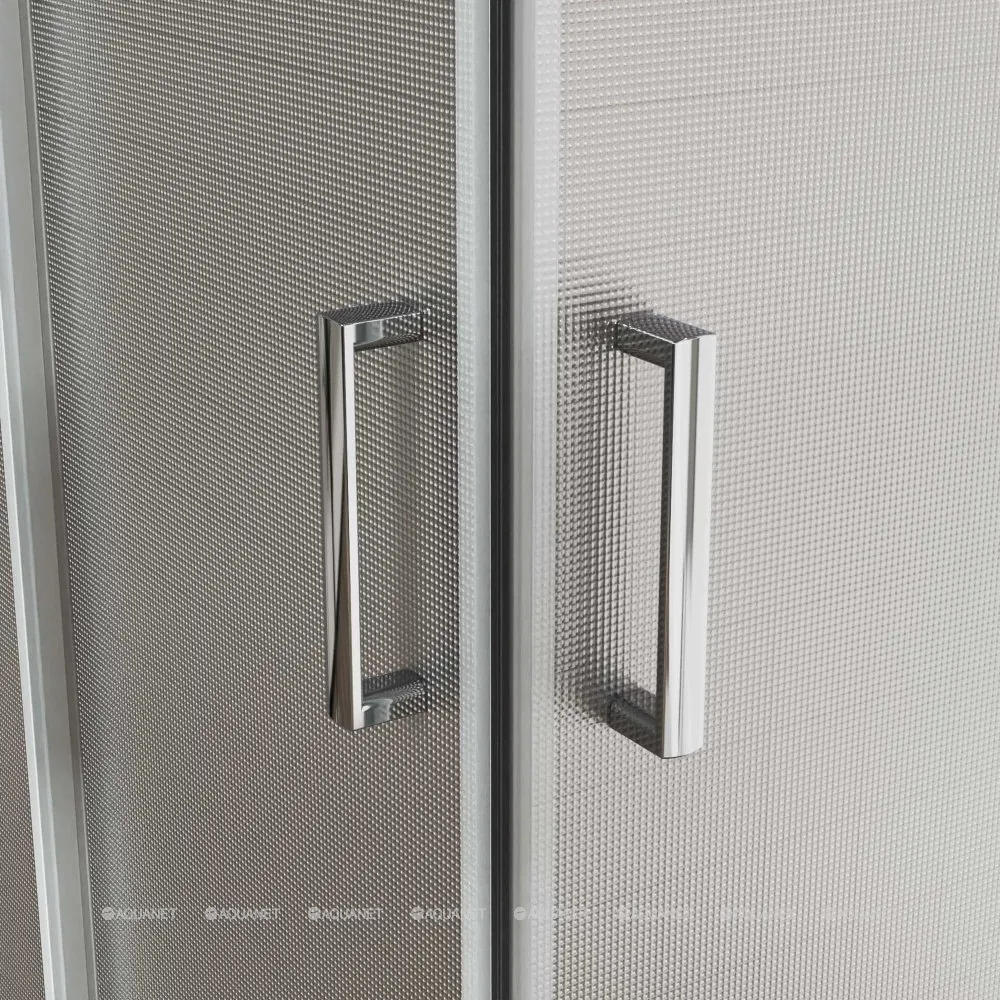 Душевой уголок Vincea City 800х800 мм хром стекло текстурное VSS-5CT800MT