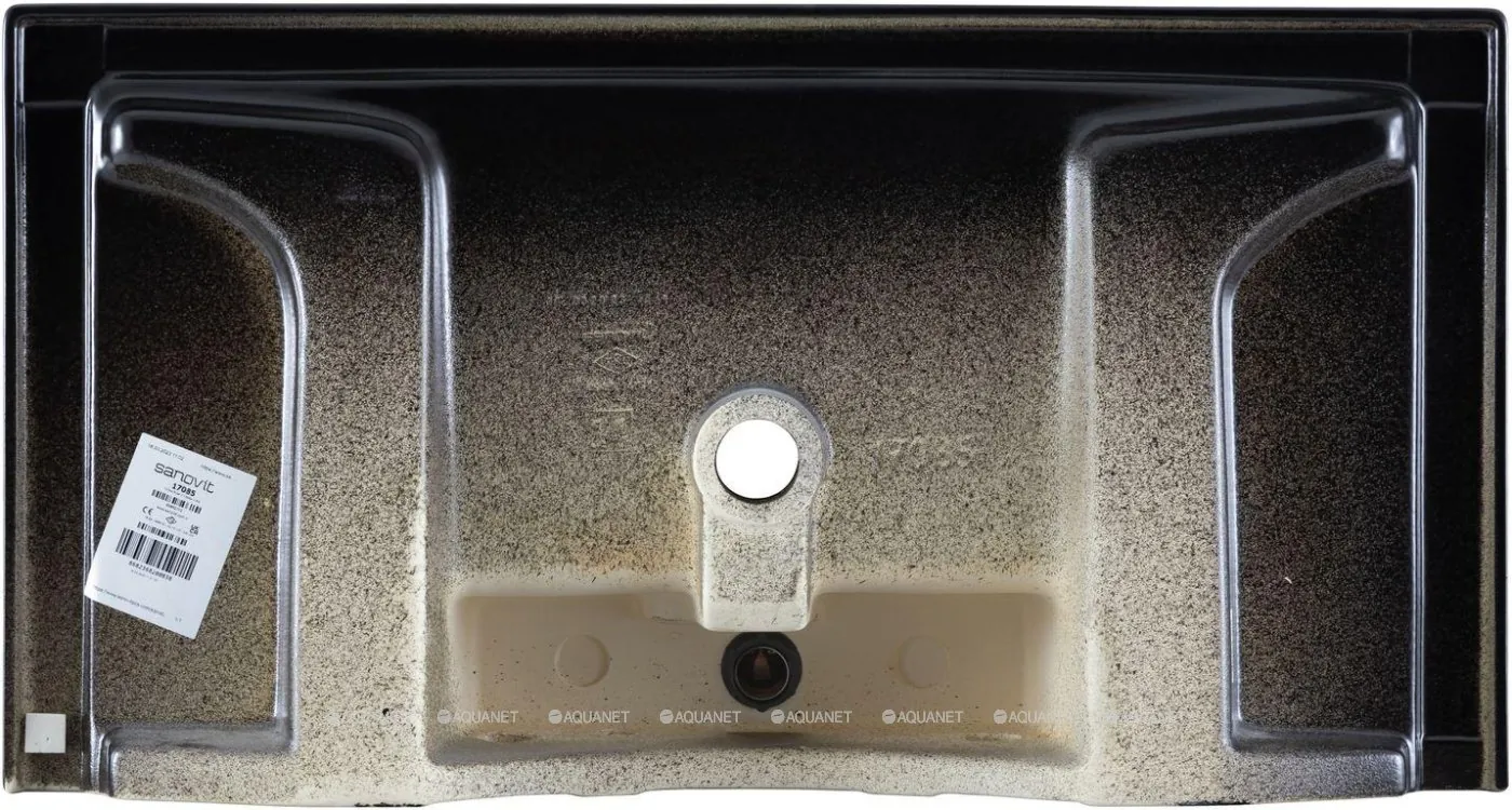 Раковина-столешница Sanovit Slim Synergy 85 см черный 17085-110