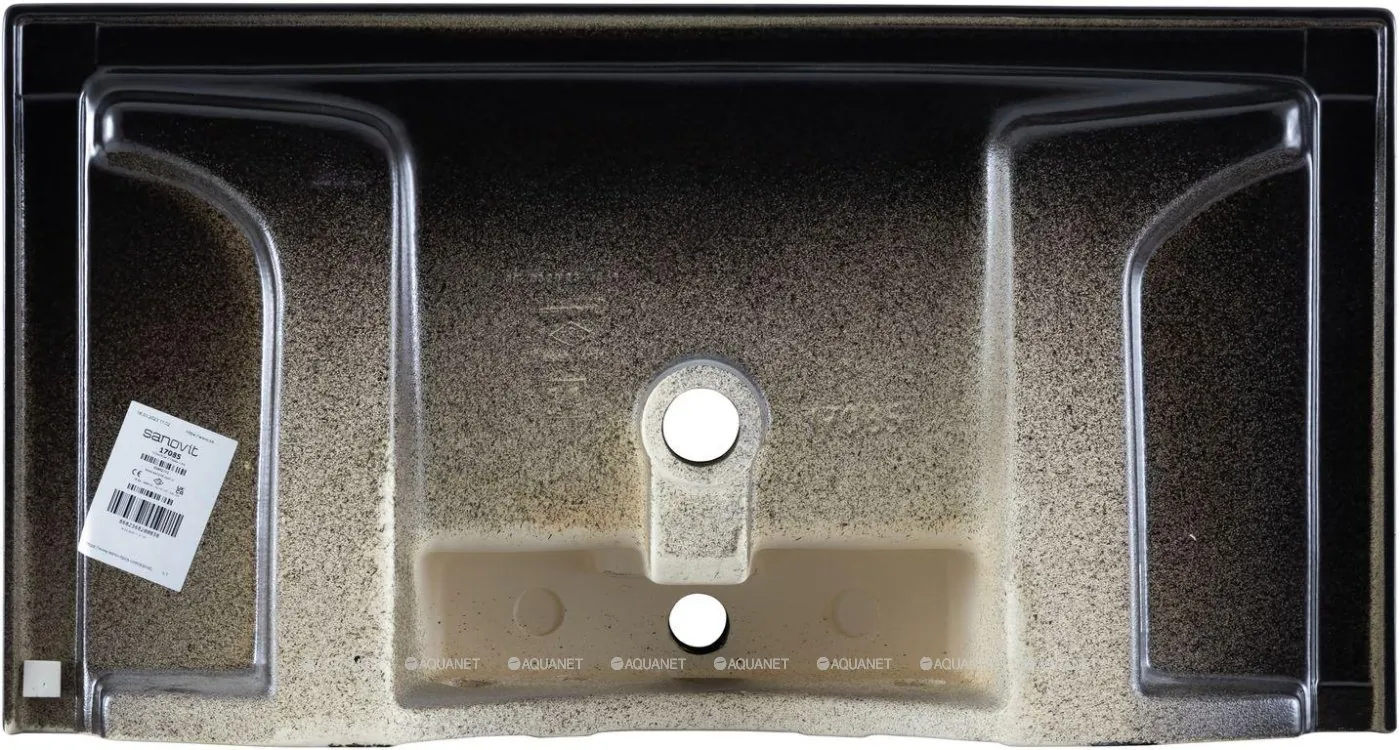 Раковина-столешница Sanovit Slim Synergy 85 см черный 17085-110
