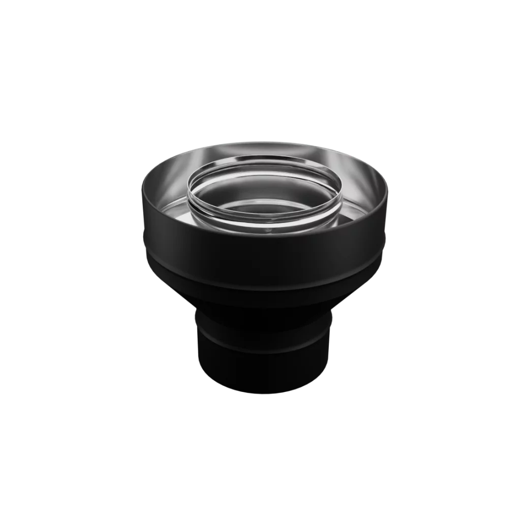 Старт-сэндвич дымохода Ferrum 150х210 мм AISI 430 0.8 мм черная эмаль Af6127