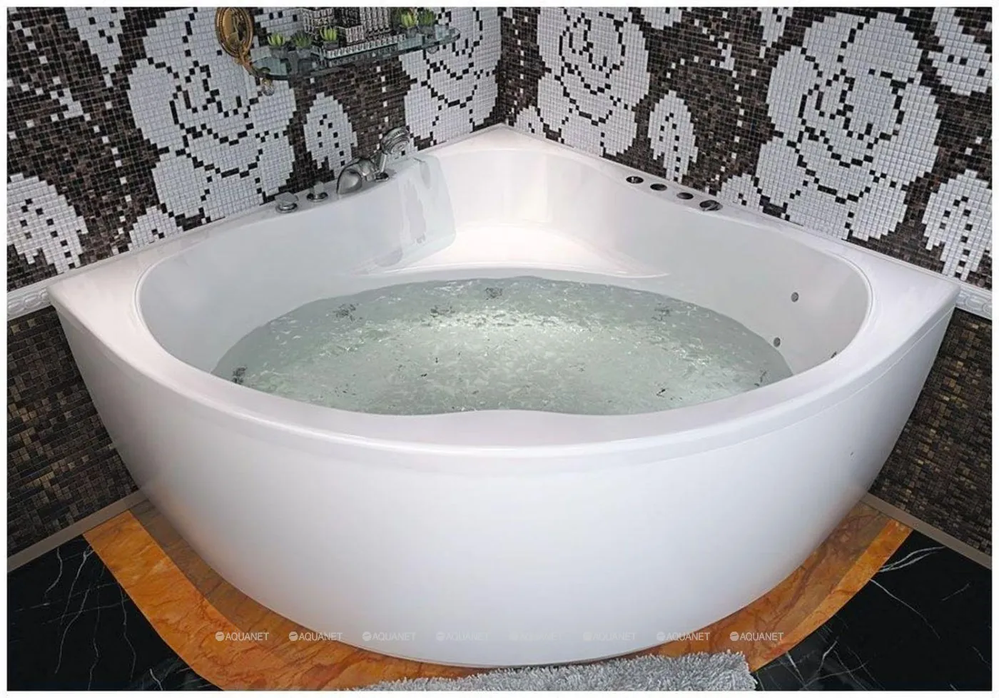 Ванна акриловая Aquanet Palau 140x140 00204021