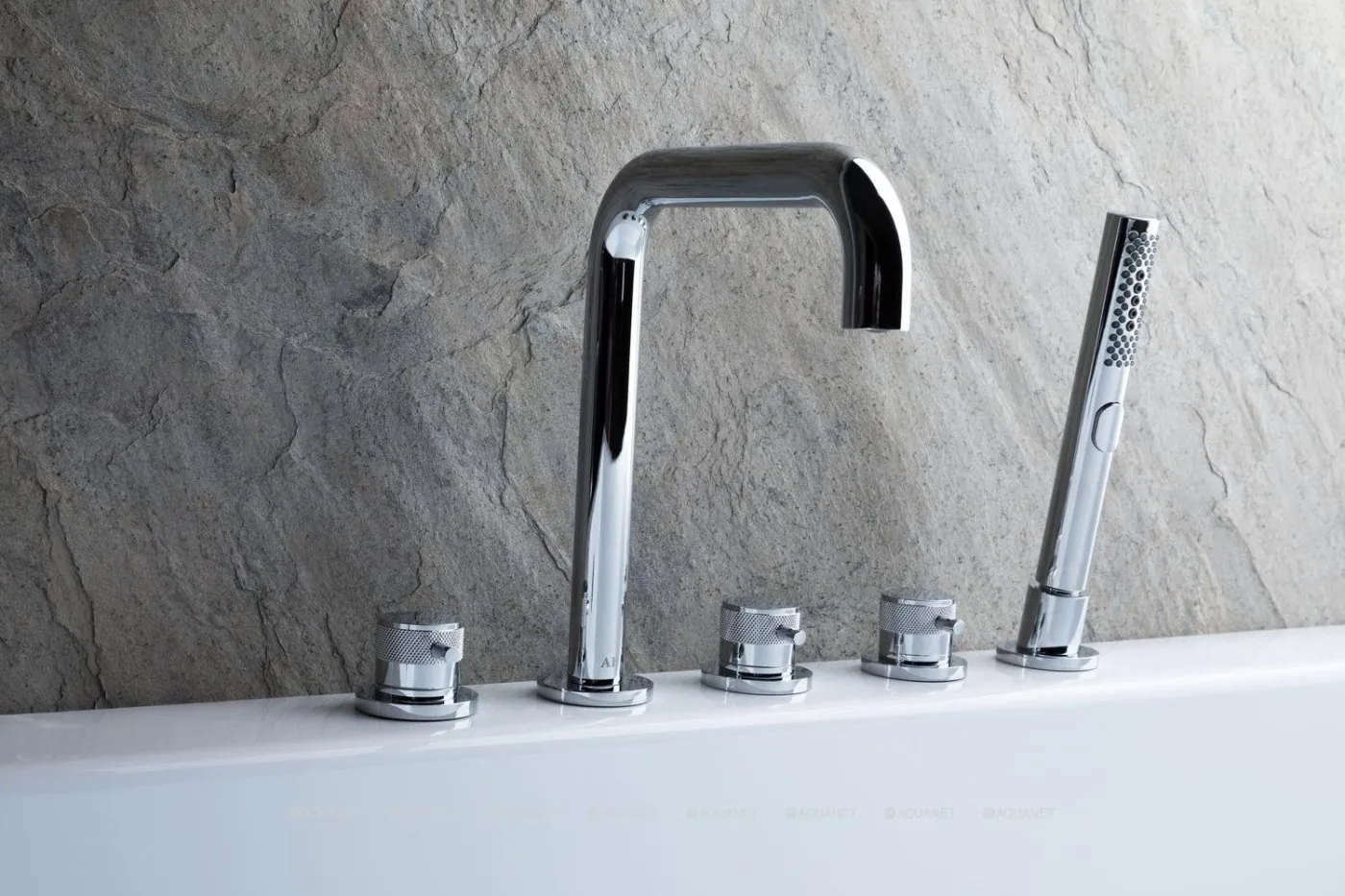 Смеситель на борт ванны Allen Brau Priority излив 190 мм хром 5.31007-00