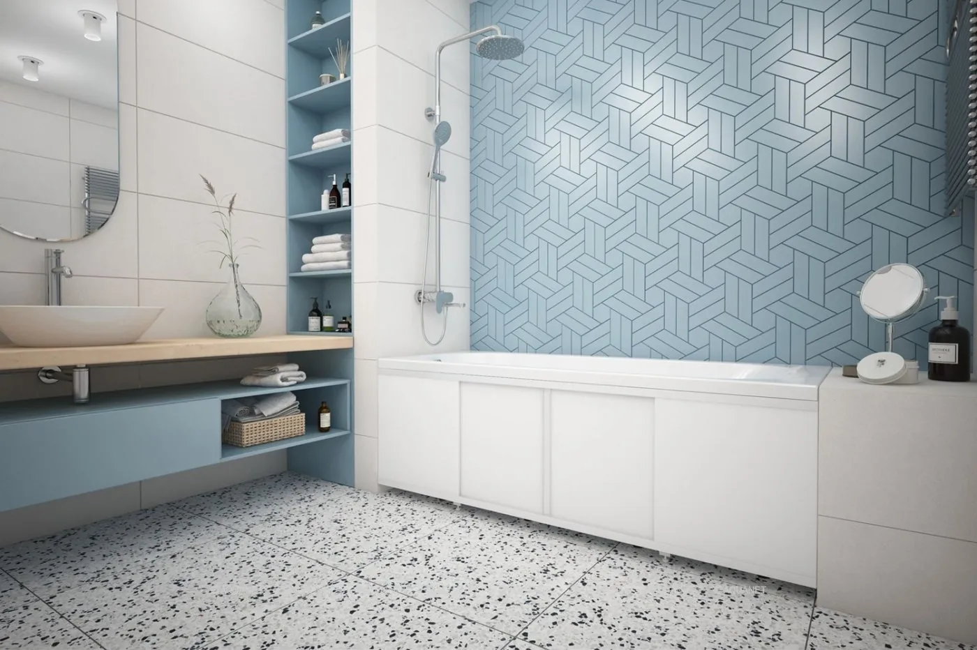 Экран под ванну Aquanet Купе 1490x560 мм белый 00342782