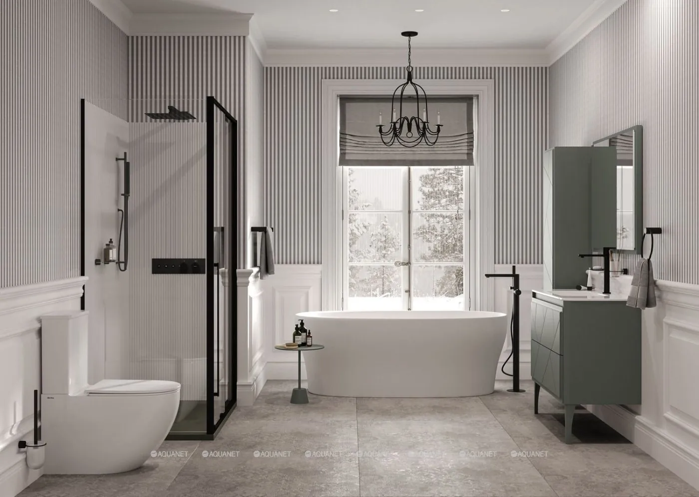 Смеситель напольный Allen Brau Liberty хром 5.33012-00